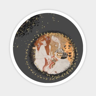 Klimt's vibes Magnet